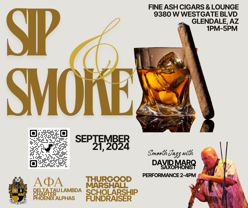 Sip and Smoke Fundraiser